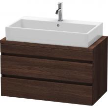 Duravit DS530805353 - Duravit DuraStyle Vanity Unit for Console  Chestnut Dark