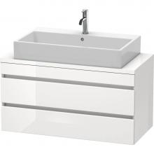 Duravit DS530905343 - Duravit DuraStyle Vanity Unit for Console  Chestnut Dark