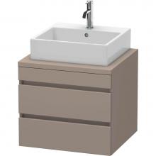 Duravit DS531504343 - Duravit DuraStyle Vanity Unit for Console  Basalt Matte