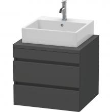 Duravit DS531504949 - Duravit DuraStyle Vanity Unit for Console  Graphite Matte