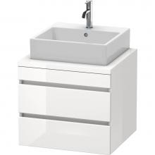 Duravit DS531500943 - Duravit DuraStyle Vanity Unit for Console  Light Blue Matte