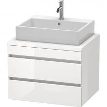 Duravit DS531600918 - Duravit DuraStyle Vanity Unit for Console  Light Blue Matte