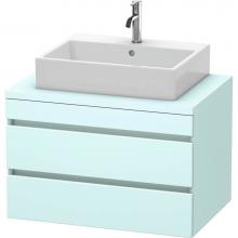 Duravit DS531700909 - Duravit DuraStyle Vanity Unit for Console  Light Blue Matte