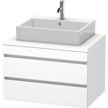 Duravit DS531701818 - Duravit DuraStyle Vanity Unit for Console  White Matte