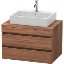 Duravit DS531707979 - Duravit DuraStyle Vanity Unit for Console  Natural Walnut