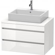 Duravit DS531705343 - Duravit DuraStyle Vanity Unit for Console  Chestnut Dark