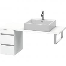 Duravit DS532501818 - Duravit DuraStyle Low Cabinet for Console  White Matte