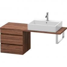 Duravit DS532702121 - Duravit DuraStyle Low Cabinet for Console  Dark Walnut