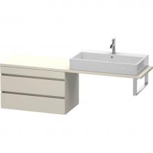 Duravit DS532909191 - Duravit DuraStyle Low Cabinet for Console  Taupe Matte