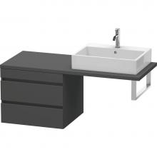 Duravit DS533804949 - Duravit DuraStyle Low Cabinet for Console  Graphite Matte