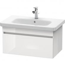 Duravit DS638107518 - Duravit DuraStyle One Drawer Wall-Mount Vanity Unit Linen|White