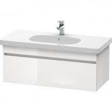 Duravit DS638507543 - Duravit DuraStyle One Drawer Wall-Mount Vanity Unit Linen|Basalt