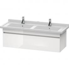 Duravit DS639009118 - Duravit DuraStyle One Drawer Wall-Mount Vanity Unit Taupe|White