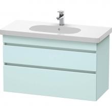 Duravit DS648500909 - Duravit DuraStyle Vanity Unit Wall-Mounted  Light Blue Matte