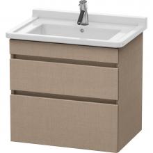 Duravit DS648707575 - Duravit DuraStyle Two Drawer Wall-Mount Vanity Unit Linen