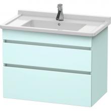 Duravit DS648800909 - Duravit DuraStyle Vanity Unit Wall-Mounted  Light Blue Matte