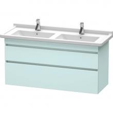 Duravit DS649000909 - Duravit DuraStyle Vanity Unit Wall-Mounted  Light Blue Matte