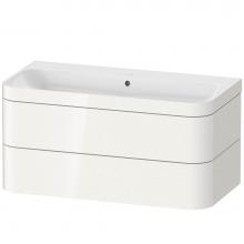 Duravit HP4638N2222 - Happy D.2 Plus Two Drawer C-Bonded Wall-Mount Vanity Kit White