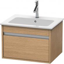 Duravit KT641805252 - Duravit Ketho Vanity Unit Wall-Mounted  European Oak