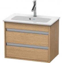 Duravit KT645205252 - Duravit Ketho Vanity Unit Wall-Mounted  European Oak