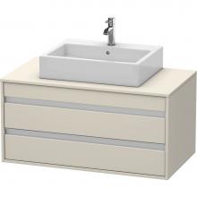 Duravit KT665509191 - Duravit Ketho Vanity Unit Wall-Mounted  Taupe Matte