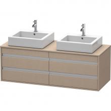 Duravit KT6657B7575 - Duravit Ketho Vanity Unit Wall-Mounted  Linen