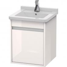 Duravit KT6662R2222 - Ketho Wall-Mount Vanity Unit White