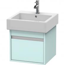 Duravit KT668500909 - Duravit Ketho Vanity Unit Wall-Mounted  Light Blue Matte