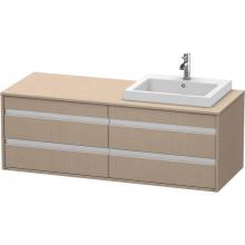 Duravit KT6757R7575 - Duravit Ketho Vanity Unit Wall-Mounted  Linen