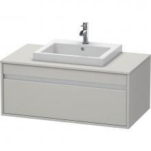 Duravit KT679500707 - Duravit Ketho Vanity Unit Wall-Mounted  Concrete Gray Matte