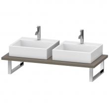 Duravit LC105C09090 - Duravit L-Cube Console  Flannel Gray Satin Matte