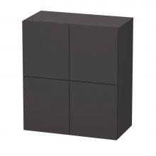 Duravit LC117708080 - L-Cube Semi-Tall Cabinet Graphite