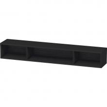 Duravit LC120001616 - L-Cube Wall Shelf with Three Compartments Oak Black