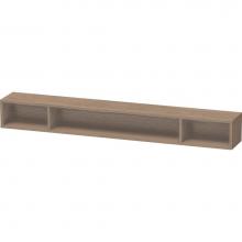 Duravit LC120103535 - L-Cube Wall Shelf with Three Compartments Oak Terra