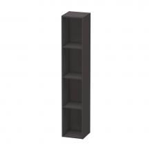 Duravit LC120508080 - L-Cube Wall Shelf with Four Compartments Graphite