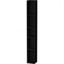 Duravit LC120601616 - L-Cube Wall Shelf with Five Compartments Oak Black