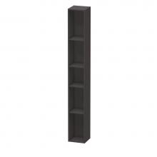 Duravit LC120608080 - L-Cube Wall Shelf with Five Compartments Graphite