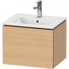 Duravit LC611803030 - L-Cube One Drawer Wall-Mount Vanity Unit Natural Oak