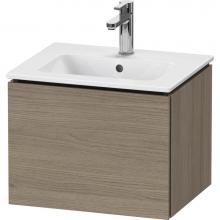 Duravit LC611803535 - L-Cube One Drawer Wall-Mount Vanity Unit Oak Terra