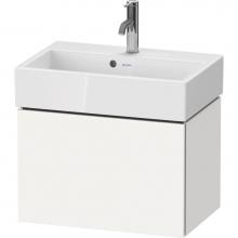 Duravit LC611901818 - L-Cube One Drawer Wall-Mount Vanity Unit White