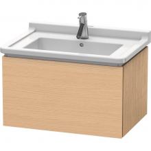 Duravit LC616403030 - L-Cube Wall-Mount Vanity Unit Natural Oak