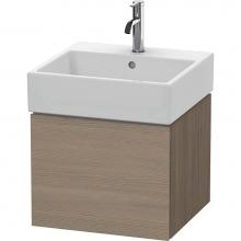 Duravit LC617403535 - L-Cube One Drawer Wall-Mount Vanity Unit Oak Terra