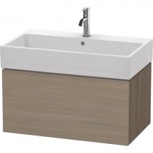 Duravit LC617703535 - L-Cube One Drawer Wall-Mount Vanity Unit Oak Terra