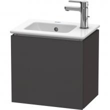 Duravit LC6272L8080 - L-Cube Wall-Mount Vanity Unit Graphite