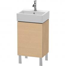 Duravit LC6750R3030 - L-Cube One Door Floorstanding Vanity Unit Natural Oak