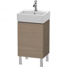 Duravit LC6750R3535 - L-Cube One Door Floorstanding Vanity Unit Oak Terra