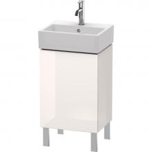 Duravit LC6750R8585 - L-Cube One Door Floorstanding Vanity Unit White