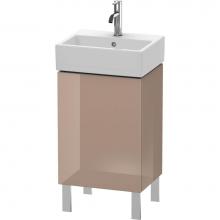 Duravit LC6750R8686 - Duravit L-Cube One Door Floorstanding Vanity Unit Cappuccino