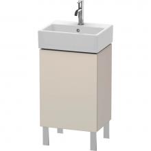 Duravit LC6750R9191 - L-Cube One Door Floorstanding Vanity Unit Taupe