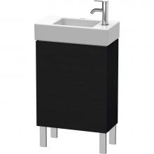 Duravit LC6751R1616 - L-Cube One Door Floorstanding Vanity Unit Concrete Gray